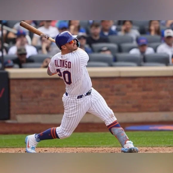 Nike Authentic New York Mets Pete Alonso #20 MLB Baseball Jersey Men's Sz L - Picture 4 of 7